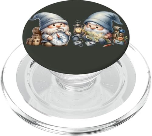 Funny Camping Dad Gnome Outdoor Activities For Hiking Lovers PopSockets PopGrip für MagSafe Funny Camping Dad Gnome Outdoor Activities For Hiking Lovers PopSockets PopGrip für MagSafe von Camper Accessories Camping Gifts For Gnome Lovers