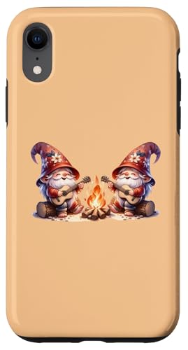 Funny Camping Gnome Plays Guitar At The Campfire Funny Scout Hülle für iPhone XR Funny Camping Gnome Plays Guitar At The Campfire Funny Scout Hülle für iPhone XR von Camper Accessories Camping Gifts For Gnome Lovers