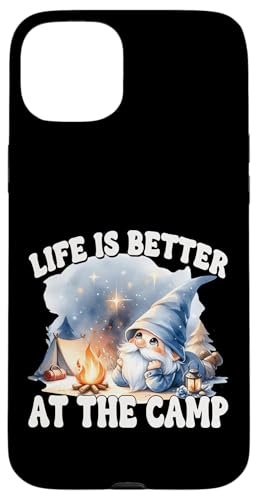 Funny Camping Saying Camper Gnome Life Is Better At The Camp Hülle für iPhone 15 Plus Funny Camping Saying Camper Gnome Life Is Better At The Camp Hülle für iPhone 15 Plus von Camper Accessories Camping Gifts For Gnome Lovers