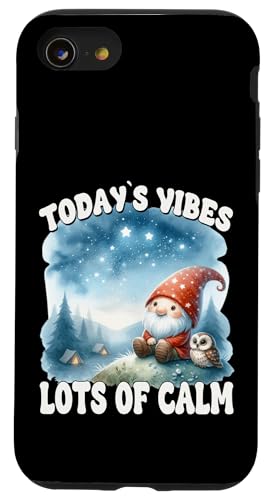 Funny Camping Saying For Women And Men Cute Owl Camper Gnome Hülle für iPhone SE (2020) / 7 / 8 von Camper Accessories Camping Gifts For Gnome Lovers