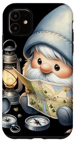 Funny Hiking Gnome Graphic For Women Men Kids Camping Dad Hülle für iPhone 11 Funny Hiking Gnome Graphic For Women Men Kids Camping Dad Hülle für iPhone 11 von Camper Accessories Camping Gifts For Gnome Lovers