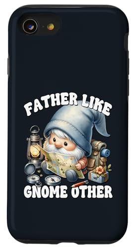 Hiking And Camping Dad Saying For Men Funny Fathers Day Hülle für iPhone SE (2020) / 7 / 8 von Camper Accessories Camping Gifts For Gnome Lovers