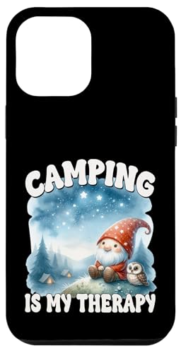 Hiking Gnome Graphic With Sayings Camping Is My Therapy Hülle für iPhone 12 Pro Max Hiking Gnome Graphic With Sayings Camping Is My Therapy Hülle für iPhone 12 Pro Max von Camper Accessories Camping Gifts For Gnome Lovers