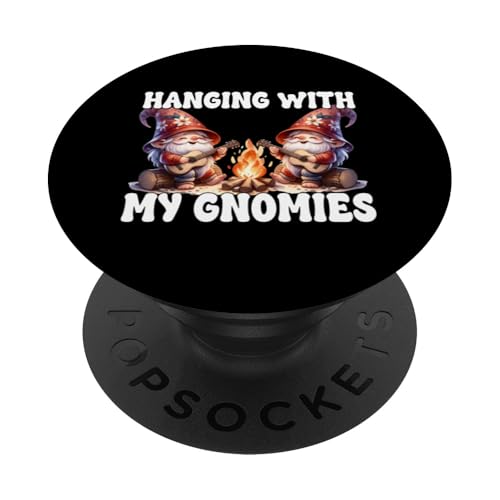 Scout Camping Gnomes Hanging With My Gnomies At The Campfire PopSockets Klebender PopGrip Scout Camping Gnomes Hanging With My Gnomies At The Campfire PopSockets Klebender PopGrip von Camper Accessories Camping Gifts For Gnome Lovers