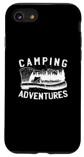 Camping Adventures - Lustiges Camping Hülle für iPhone SE (2020) / 7 / 8 von Camping Adventures