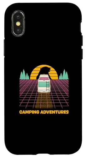 Camping Adventures - Lustiges Camping Hülle für iPhone X/XS von Camping Adventures