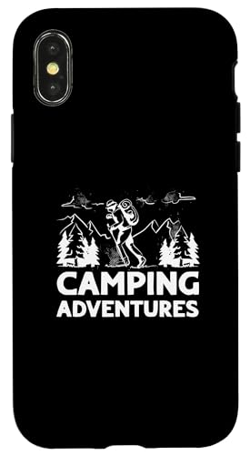 Camping Adventures - Lustiges Camping Hülle für iPhone X/XS von Camping Adventures