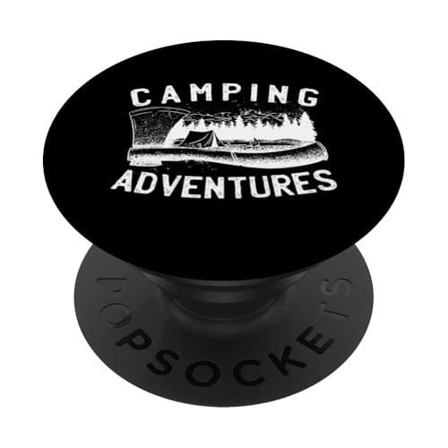 Camping Adventures - Lustiges Camping PopSockets Klebender PopGrip Camping Adventures - Lustiges Camping PopSockets Klebender PopGrip von Camping Adventures