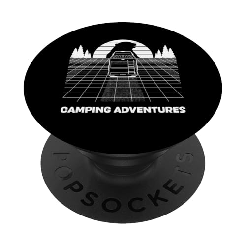 Camping Adventures - Lustiges Camping PopSockets Klebender PopGrip Camping Adventures - Lustiges Camping PopSockets Klebender PopGrip von Camping Adventures