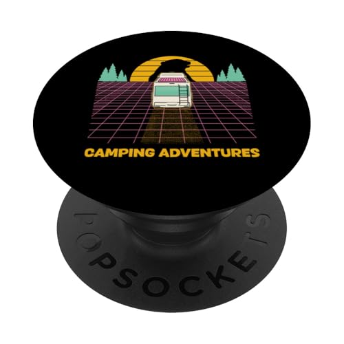Camping Adventures - Lustiges Camping PopSockets Klebender PopGrip Camping Adventures - Lustiges Camping PopSockets Klebender PopGrip von Camping Adventures