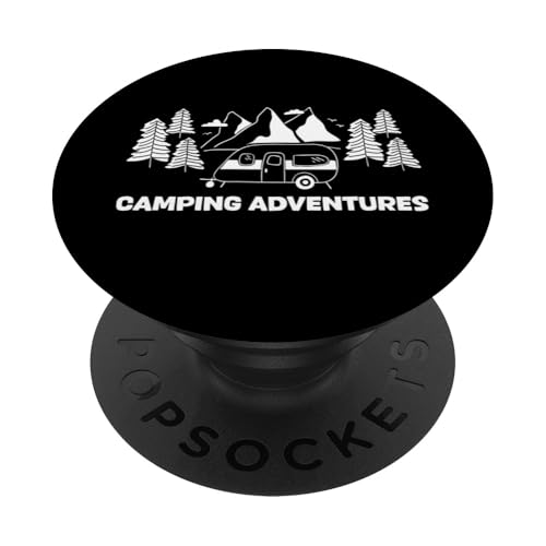 Camping Adventures - Lustiges Camping PopSockets Klebender PopGrip Camping Adventures - Lustiges Camping PopSockets Klebender PopGrip von Camping Adventures