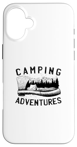 Camping Funny - Camping-Abenteuer Hülle für iPhone 16 Plus von Camping Adventures