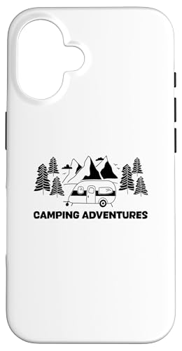 Camping Funny - Camping-Abenteuer Hülle für iPhone 16 von Camping Adventures