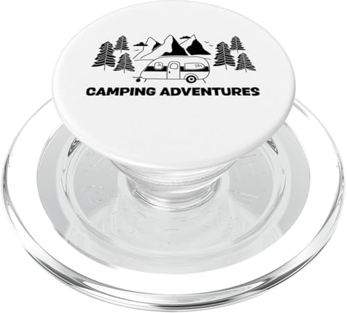 Camping Funny - Camping-Abenteuer PopSockets PopGrip für MagSafe Camping Funny - Camping-Abenteuer PopSockets PopGrip für MagSafe von Camping Adventures