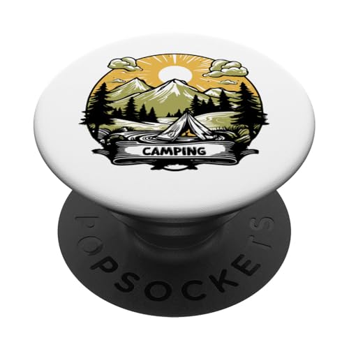 Camping - Lustiges Camping PopSockets Klebender PopGrip Camping - Lustiges Camping PopSockets Klebender PopGrip von Camping Funny