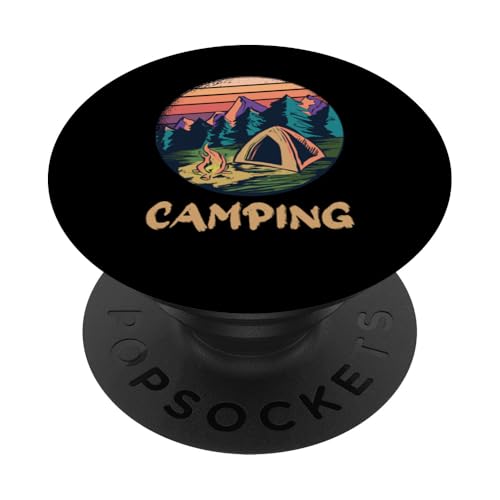 Camping - Lustiges Camping PopSockets Klebender PopGrip Camping - Lustiges Camping PopSockets Klebender PopGrip von Camping Funny
