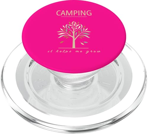 Camping-Design, Camping, It Helps Me Grow, Colorful Tree PopSockets PopGrip für MagSafe von Camping Stuff