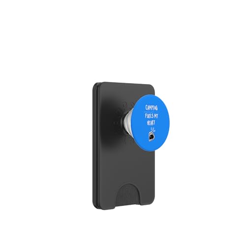 Camping treibt mein Herz an PopSockets PopWallet für MagSafe von Camping Stuff