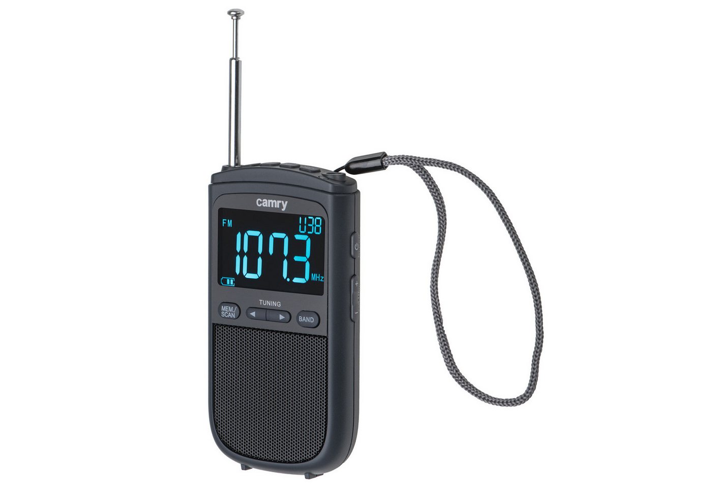 Camry Camry CR 1905 Tragbares Mini-Radio 6x2x11cm LCD-Anzeige USB Radio Camry Camry CR 1905 Tragbares Mini-Radio 6x2x11cm LCD-Anzeige USB Radio von Camry