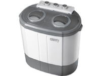 Camry Premium CR 8052 Waschmaschine Top-Loading 3 kg Grau, Weiß von Camry