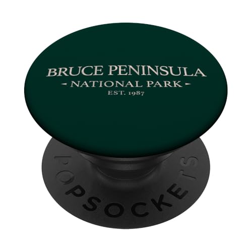 Bruce Peninsula Ontario Kanada - Simple Bruce Peninsula PopSockets Klebender PopGrip von Canada Trading Op.