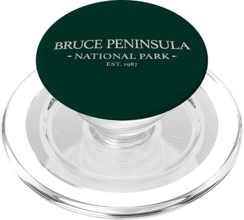 Bruce Peninsula Ontario Kanada - Simple Bruce Peninsula PopSockets PopGrip für MagSafe von Canada Trading Op.