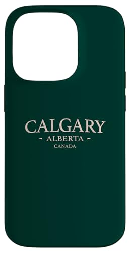 Calgary Alberta Kanada - Simple Calgary Kanada Hülle für iPhone 14 Pro von Canada Trading Op.