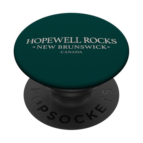 Hopewell Rocks New Brunswick Kanada - Simple Hopewell Rocks PopSockets Klebender PopGrip von Canada Trading Op.