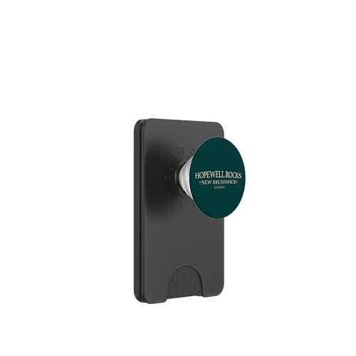 Hopewell Rocks New Brunswick Kanada - Simple Hopewell Rocks PopSockets PopWallet für MagSafe von Canada Trading Op.
