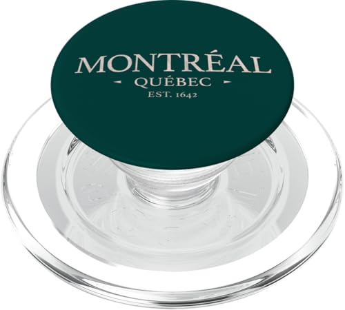 Montreal Quebec Kanada - Simple Montréal Québec Kanada PopSockets PopGrip für MagSafe Montreal Quebec Kanada - Simple Montréal Québec Kanada PopSockets PopGrip für MagSafe von Canada Trading Op.