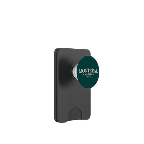 Montreal Quebec Kanada - Simple Montréal Québec Kanada PopSockets PopWallet für MagSafe Montreal Quebec Kanada - Simple Montréal Québec Kanada PopSockets PopWallet für MagSafe von Canada Trading Op.