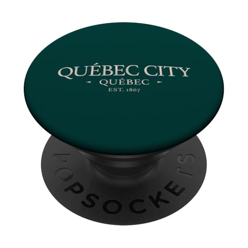 Québec City Québec Kanada - Simple Quebec City Kanada PopSockets Klebender PopGrip von Canada Trading Op.