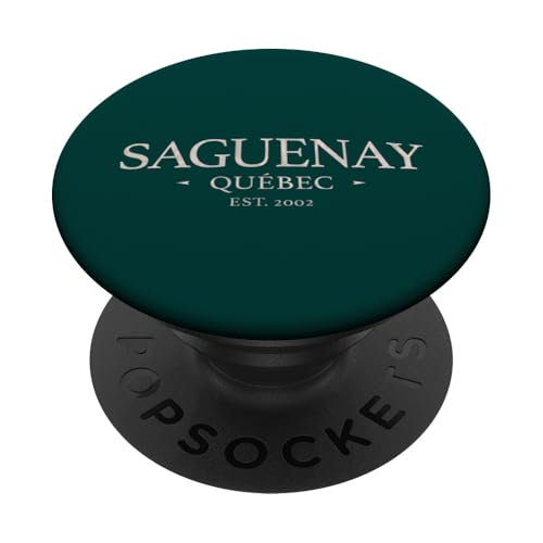 Saguenay Quebec Kanada - Simple Saguenay Kanada PopSockets Klebender PopGrip von Canada Trading Op.