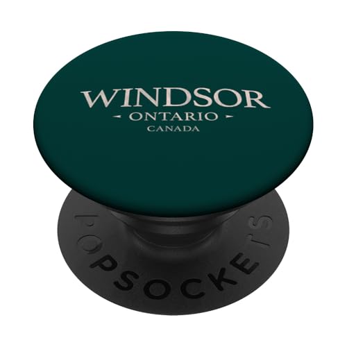 Windsor Ontario Kanada - Simple Windsor Kanada PopSockets Klebender PopGrip von Canada Trading Op.