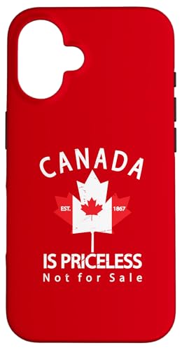 Kanada ist nicht zum Verkauf, es ist unbezahlbar, souverän und stark Hülle für iPhone 16 Kanada ist nicht zum Verkauf, es ist unbezahlbar, souverän und stark Hülle für iPhone 16 von Canada is Not for Sale Canada is Priceless