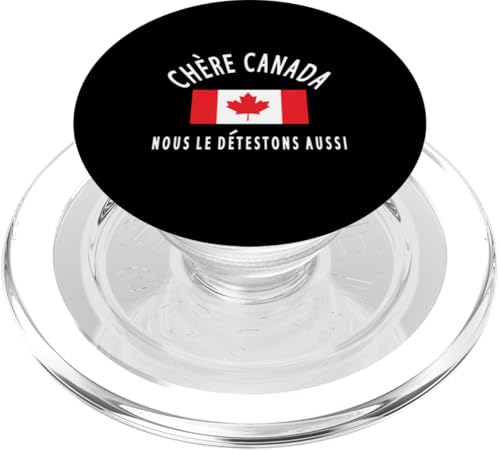 Kanada ist nicht zum Verkauf CHÈRE CANADA, NOUS LE DETESTONS AUSSI PopSockets PopGrip für MagSafe Kanada ist nicht zum Verkauf CHÈRE CANADA, NOUS LE DETESTONS AUSSI PopSockets PopGrip für MagSafe von Canada is Not for Sale Canada is Priceless