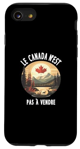 Kanada steht nicht zum Verkauf Le Canada N'est Pas à Vendre Hülle für iPhone SE (2020) / 7 / 8 von Canada is Not for Sale Canada is Priceless