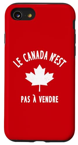 Kanada steht nicht zum Verkauf Le Canada N'est Pas à Vendre Hülle für iPhone SE (2020) / 7 / 8 von Canada is Not for Sale Canada is Priceless