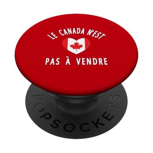 Kanada steht nicht zum Verkauf Le Canada N'est Pas à Vendre PopSockets Klebender PopGrip Kanada steht nicht zum Verkauf Le Canada N'est Pas à Vendre PopSockets Klebender PopGrip von Canada is Not for Sale Canada is Priceless