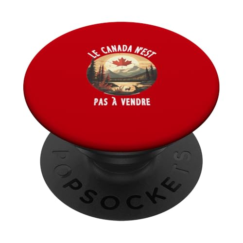 Kanada steht nicht zum Verkauf Le Canada N'est Pas à Vendre PopSockets Klebender PopGrip Kanada steht nicht zum Verkauf Le Canada N'est Pas à Vendre PopSockets Klebender PopGrip von Canada is Not for Sale Canada is Priceless