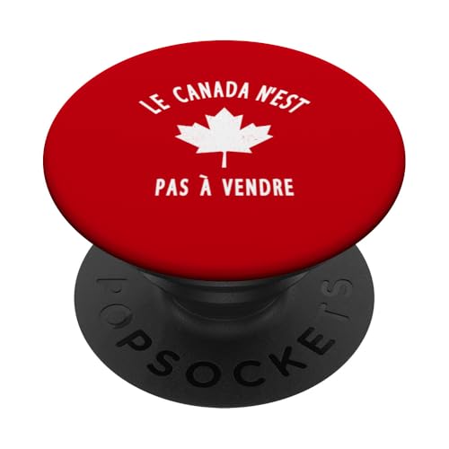 Kanada steht nicht zum Verkauf Le Canada N'est Pas à Vendre PopSockets Klebender PopGrip Kanada steht nicht zum Verkauf Le Canada N'est Pas à Vendre PopSockets Klebender PopGrip von Canada is Not for Sale Canada is Priceless