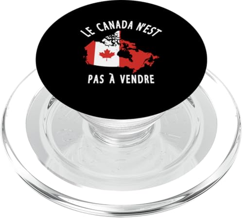 Kanada steht nicht zum Verkauf Le Canada N'est Pas à Vendre PopSockets PopGrip für MagSafe Kanada steht nicht zum Verkauf Le Canada N'est Pas à Vendre PopSockets PopGrip für MagSafe von Canada is Not for Sale Canada is Priceless