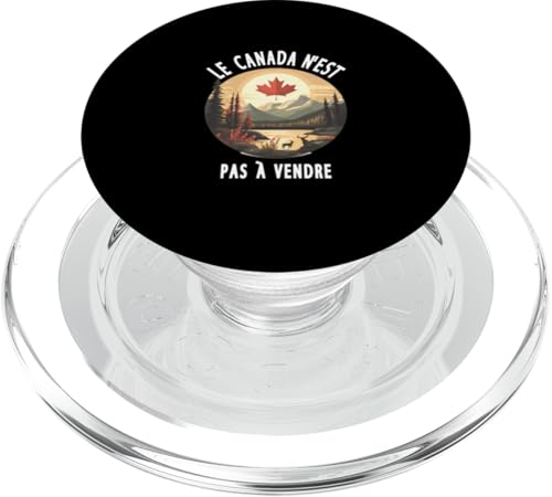 Kanada steht nicht zum Verkauf Le Canada N'est Pas à Vendre PopSockets PopGrip für MagSafe Kanada steht nicht zum Verkauf Le Canada N'est Pas à Vendre PopSockets PopGrip für MagSafe von Canada is Not for Sale Canada is Priceless