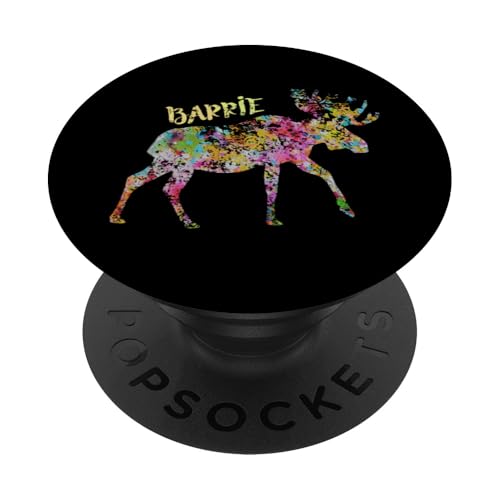 Barrie Elch Grafik | Barrie Ontario Kanada PopSockets Klebender PopGrip Barrie Elch Grafik | Barrie Ontario Kanada PopSockets Klebender PopGrip von Canadian Classic Designs