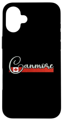 Canmore Canada - Canmore Alberta Canada Script Hülle für iPhone 16 Plus von Canadian Classic Designs