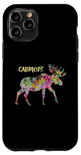 Canmore Elch Grafik | Canmore Alberta Kanada Hülle für iPhone 11 Pro von Canadian Classic Designs