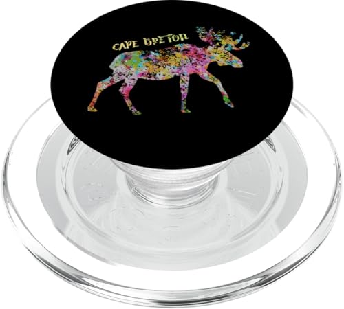 Cape Breton Elch Grafik | Kap Breton Nova Scotia Kanada PopSockets PopGrip für MagSafe Cape Breton Elch Grafik | Kap Breton Nova Scotia Kanada PopSockets PopGrip für MagSafe von Canadian Classic Designs