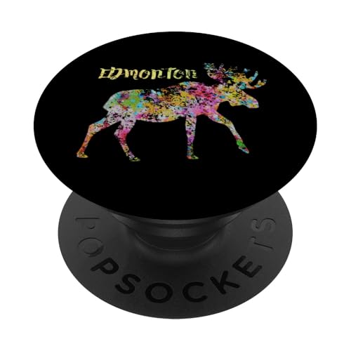 Edmonton Elch Grafik | Edmonton Alberta Kanada PopSockets Klebender PopGrip Edmonton Elch Grafik | Edmonton Alberta Kanada PopSockets Klebender PopGrip von Canadian Classic Designs