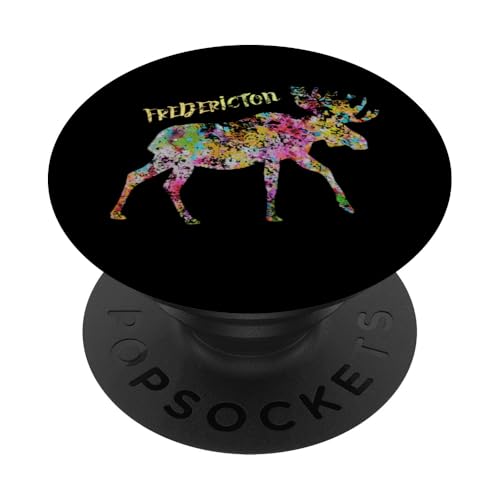 Fredericton Elch Grafik | Fredericton New Brunswick Kanada PopSockets Klebender PopGrip Fredericton Elch Grafik | Fredericton New Brunswick Kanada PopSockets Klebender PopGrip von Canadian Classic Designs