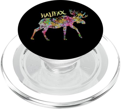 Halifax Elch Grafik | Halifax Nova Scotia Kanada PopSockets PopGrip für MagSafe Halifax Elch Grafik | Halifax Nova Scotia Kanada PopSockets PopGrip für MagSafe von Canadian Classic Designs